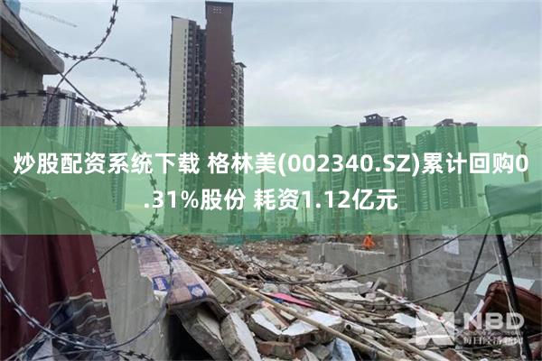 炒股配资系统下载 格林美(002340.SZ)累计回购0.31%股份 耗资1.12亿元