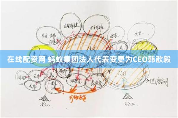 在线配资网 蚂蚁集团法人代表变更为CEO韩歆毅