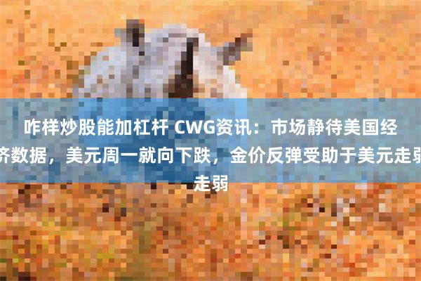 咋样炒股能加杠杆 CWG资讯：市场静待美国经济数据，美元周一就向下跌，金价反弹受助于美元走弱